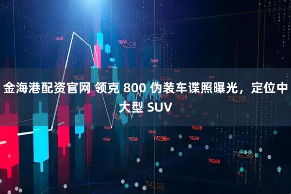 金海港配资官网 领克 800 伪装车谍照曝光，定位中大型 SUV